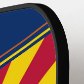 Arizona State Flag Monogram Pickleball Schläger (Linke Seite)