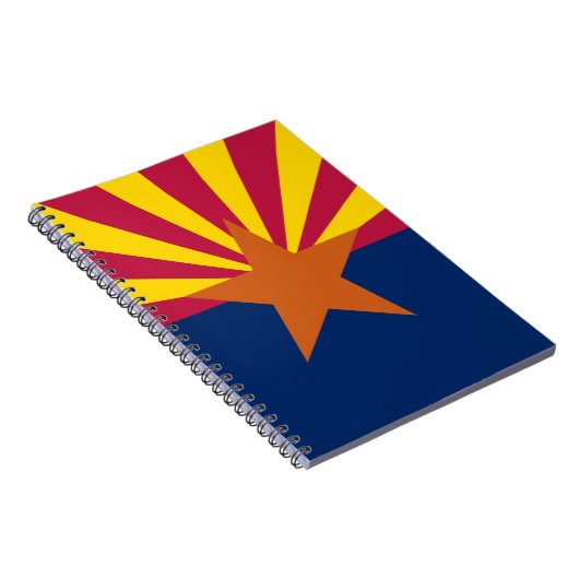 Arizona State Flag Notebook Notizblock (Rechte Seite)