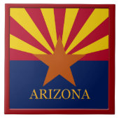 Arizona State Flag Tile Fliese (Vorderseite)