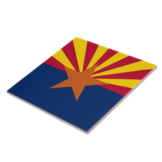 Arizona State Flag Tile Fliese (Seite)