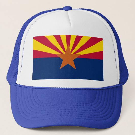 Arizona State Flag Truckerkappe (Vorderseite)