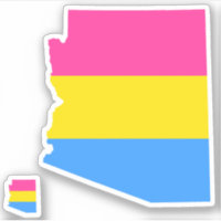 arizona stolp gestreift pansexual Flagge