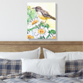 Arizona Stretched Canvas Print Leinwanddruck (Insitu (Schlafzimmer))