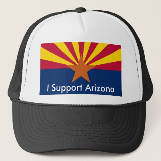 Arizona, stütze ich Arizona Truckerkappe (Vorderseite)