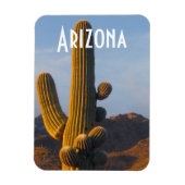 Arizona Sunlit Saguaro Magnet (Vertikal)