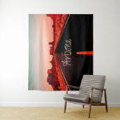 Arizona Sunrise Wüste Rote Felsen Wandteppich (Beispiel)