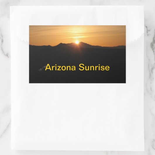 Arizona Sunrrise Aufkleber (Tasche)