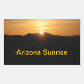Arizona Sunrrise Aufkleber (Vorderseite)
