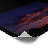 Arizona Sunset 11 Poster (Ecke)