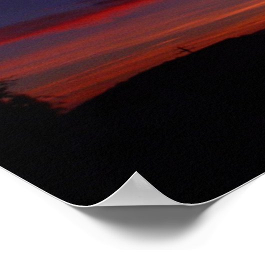 Arizona Sunset 21 Poster (Ecke)