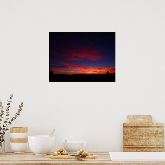 Arizona Sunset 21 Poster (Küche)