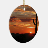 Arizona Sunset - atemberaubend Keramik Ornament (Rechts)