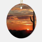 Arizona Sunset - atemberaubend Keramik Ornament (Links)