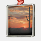 Arizona Sunset - atemberaubend Ornament Aus Metall (Links)