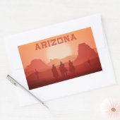 Arizona Sunset Aufkleber (Umschlag)