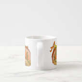 Arizona Sunset Cactus Espressotasse (Rückseite)