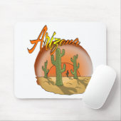 ARIZONA Sunset Cactus Mousepad (Mit Mouse)