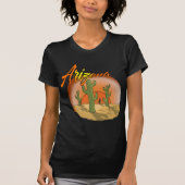 ARIZONA Sunset Cactus T-Shirt (Vorderseite)