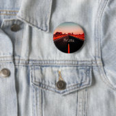 Arizona Sunset Desert Red Rocks Button (Beispiel)