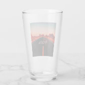 Arizona Sunset Desert Red Rocks Glas (Rückseite)