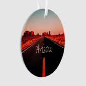 Arizona Sunset Desert Red Rocks Ornament (Vorderseite)