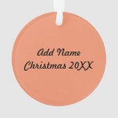 Arizona Sunset Desert Red Rocks Ornament (Rückseite)