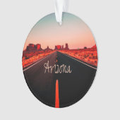 Arizona Sunset Desert Red Rocks Ornament (Vorderseite)