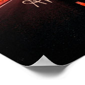 Arizona Sunset Desert Red Rocks Poster (Ecke)