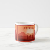 Arizona Sunset Espresso Tasse (Vorderseite Rechts)