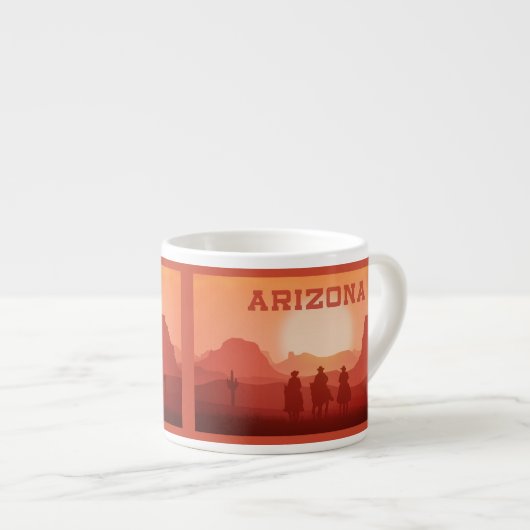Arizona Sunset Espresso Tasse (Vorderseite Rechts)