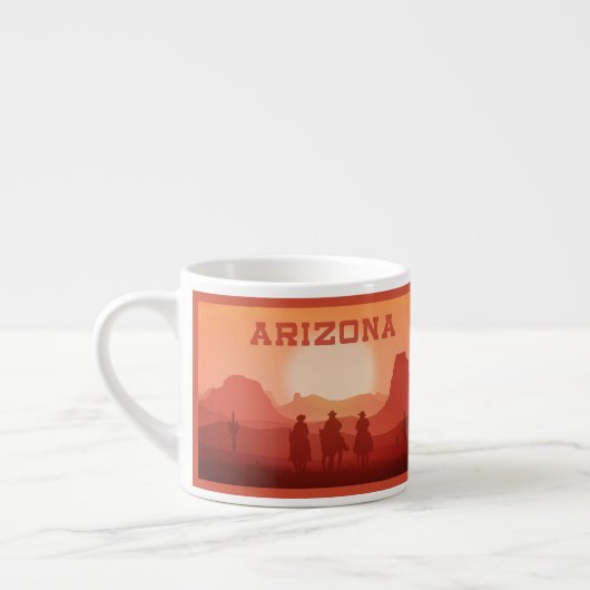 Arizona Sunset Espresso Tasse (Links)