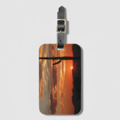 Arizona Sunset Gepäckanhänger (Vorderseite Vertikal)