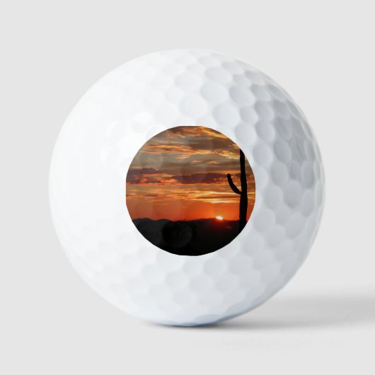 Arizona Sunset Golfball (Vorderseite)