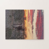 Arizona Sunset Horse Puzzle (Horizontal)