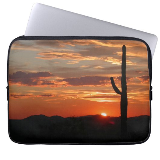Arizona Sunset Laptopschutzhülle (Vorderseite)