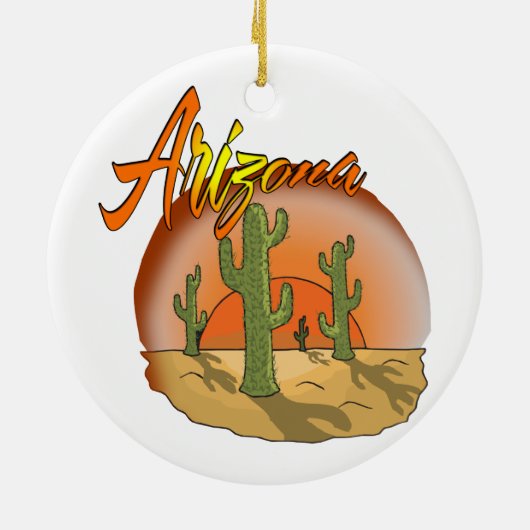Arizona Sunset Ornament (Hinten)
