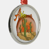 Arizona Sunset Ornament Aus Metall (Rechts)