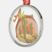 Arizona Sunset Ornament Aus Metall (Links)