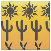 Arizona Sunset Pattern Stoff (Nahaufnahme)