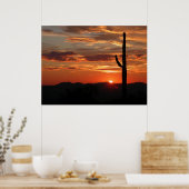 Arizona Sunset Poster (Küche)