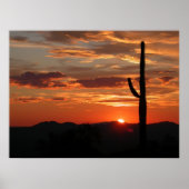 Arizona Sunset Poster (Vorne)