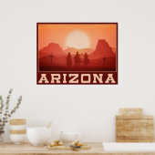 Arizona Sunset Poster 2 (Küche)