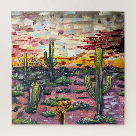 Arizona Sunset Puzzle (Vertikal)