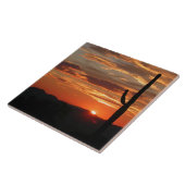 Arizona Sunset, schöne Farben, Fliese (Seite)
