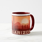 Arizona Sunset Tasse (VorderseiteRechts)