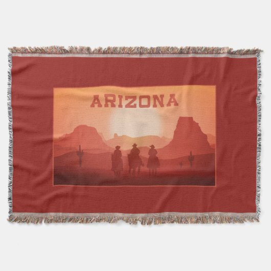 Arizona Sunset-Wurfdecke Decke (Vorderseite)