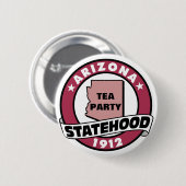 ARIZONA-TEE-PARTY-STAAT BUTTON (Vorne & Hinten)