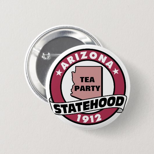 ARIZONA-TEE-PARTY-STAAT BUTTON (Vorne & Hinten)