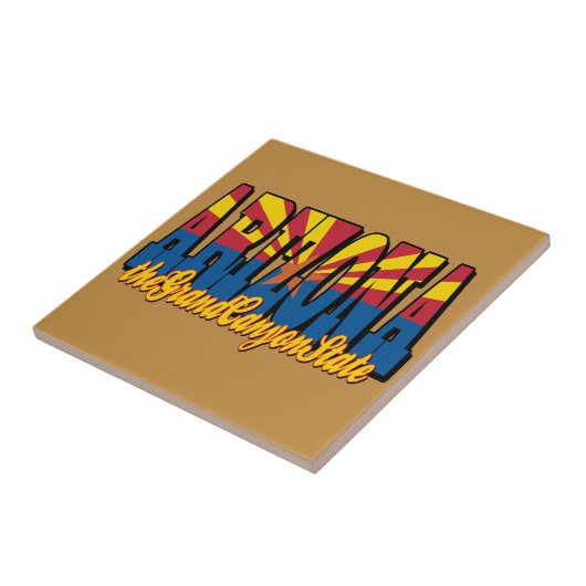 Arizona the Grand Canyon State Fliese (Seite)