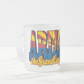 Arizona the Grand Canyon State Mattglastasse (Vorderseite Links)